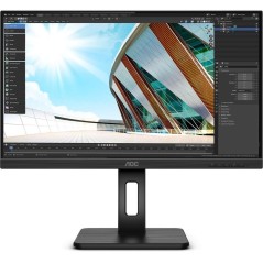 AOC MT IPS LCD WLED 27" U27P2 - Stunning Clarity and Vibrant Colors for Ultimate Viewing Experience